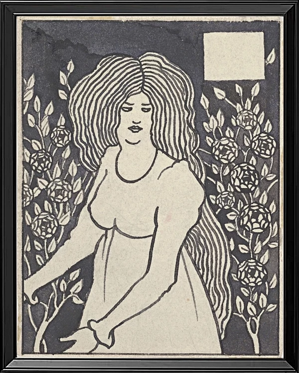 langhåret kvinde - 1894