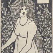 Langhaarige Frau – 1894