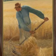 Laurits Andersen Ring | Høst – 1885 | Indrammet kunsttryk | Realisme