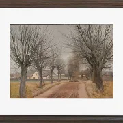 Laurits Andersen Ring – En vej ved Vinderød, Sjælland 1898 | Indrammet giclée-kunsttryk