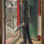 Laurits Andersen Ring | Hat es aufgehört zu regnen – 1922 | Gerahmter Kunstdruck | Realismus