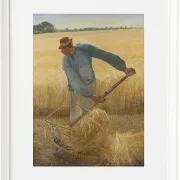 Laurits Andersen Ring – Ernte 1885 | Giclée Kunstdruck gerahmt