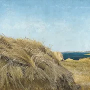 Laurits Andersen Ring | Høstlandskab i solskin - 1916 | Indrammet kunsttryk | Realisme
