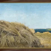 Laurits Andersen Ring | Høstlandskab i solskin - 1916 | Indrammet kunsttryk | Realisme