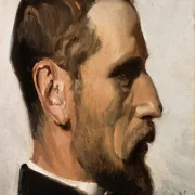 Laurits Andersen Ring | Laurits Andersen Ring – 1892 | Indrammet kunsttryk | Realisme