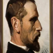 Laurits Andersen Ring | Laurits Andersen Ring – 1892 | Indrammet kunsttryk | Realisme