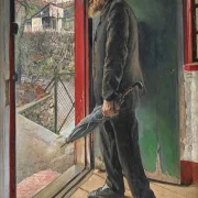 Laurits Andersen Ring – Hat es aufgehört zu regnen 1922 | Giclée Kunstdruck gerahmt