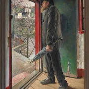 Laurits Andersen Ring – Hat es aufgehört zu regnen 1922 | Giclée Kunstdruck gerahmt