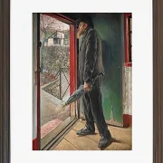 Laurits Andersen Ring – Hat es aufgehört zu regnen 1922 | Giclée Kunstdruck gerahmt