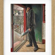 Laurits Andersen Ring – Hat es aufgehört zu regnen 1922 | Giclée Kunstdruck gerahmt