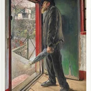 Laurits Andersen Ring – Hat es aufgehört zu regnen 1922 | Giclée Kunstdruck gerahmt