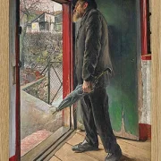 Laurits Andersen Ring – Hat es aufgehört zu regnen 1922 | Giclée Kunstdruck gerahmt