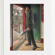 Laurits Andersen Ring – Hat es aufgehört zu regnen 1922 | Giclée Kunstdruck gerahmt