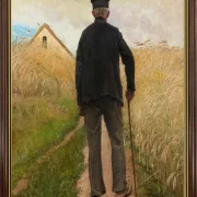 Laurits Andersen Ring | Im Roggenfeld – 1905 | Gerahmter Kunstdruck | Realismus