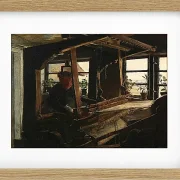 Laurits Andersen Ring – Interiør fra Hanehoved Huse 1900 | Indrammet giclée-kunsttryk