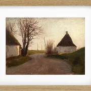 Laurits Andersen Ring – Landschaft 1902 | Giclée Kunstdruck gerahmt
