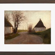 Laurits Andersen Ring – Landschaft 1902 | Giclée Kunstdruck gerahmt