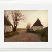 Laurits Andersen Ring – Landschaft 1902 | Giclée Kunstdruck gerahmt