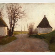 Laurits Andersen Ring – Landschaft 1902 | Giclée Kunstdruck gerahmt