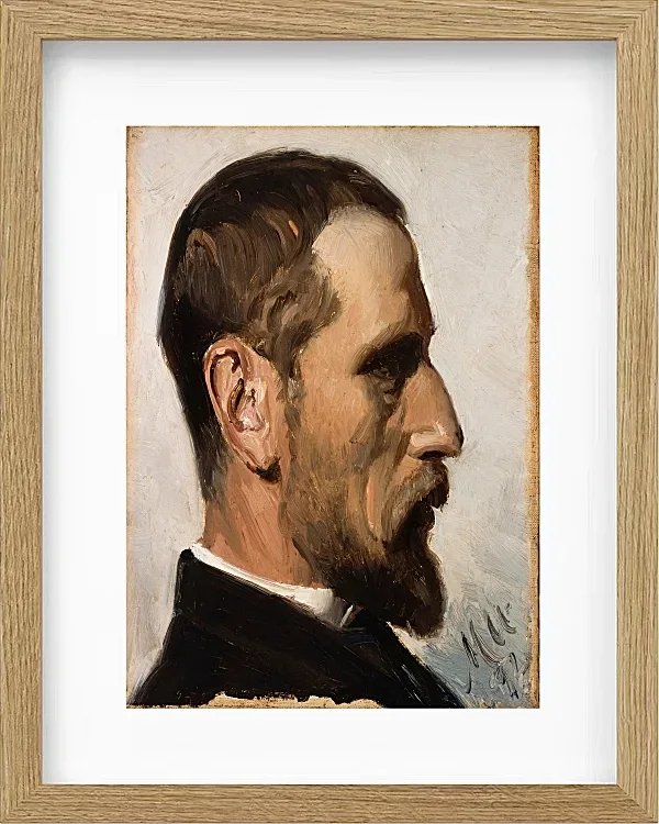 Laurits Andersen Ring – Laurits Andersen Ring 1892 | Giclée Kunstdruck gerahmt