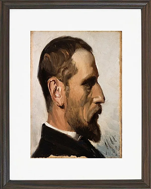 Laurits Andersen Ring – Laurits Andersen Ring 1892 | Giclée Kunstdruck gerahmt