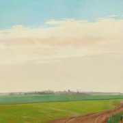 Laurits Andersen Ring – Sommerlandschaft, Baldersbrønde 1900 | Giclée Kunstdruck gerahmt