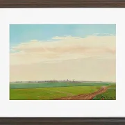 Laurits Andersen Ring – Sommerlandschaft, Baldersbrønde 1900 | Giclée Kunstdruck gerahmt