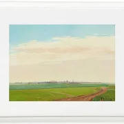 Laurits Andersen Ring – Sommerlandschaft, Baldersbrønde 1900 | Giclée Kunstdruck gerahmt