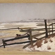 Laurits Andersen Ring – Tauwetter 1901 | Giclée Kunstdruck gerahmt