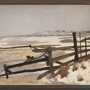 Laurits Andersen Ring – Tauwetter 1901 | Giclée Kunstdruck gerahmt