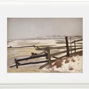 Laurits Andersen Ring – Tauwetter 1901 | Giclée Kunstdruck gerahmt