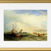 Leinen fischen vor Hastings - 1835