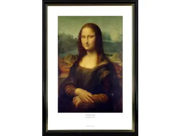 Leonardo da Vinci | Mona Lisa - 1503 | Gallery Edition | Gerahmter Kunstdruck | Renaissance