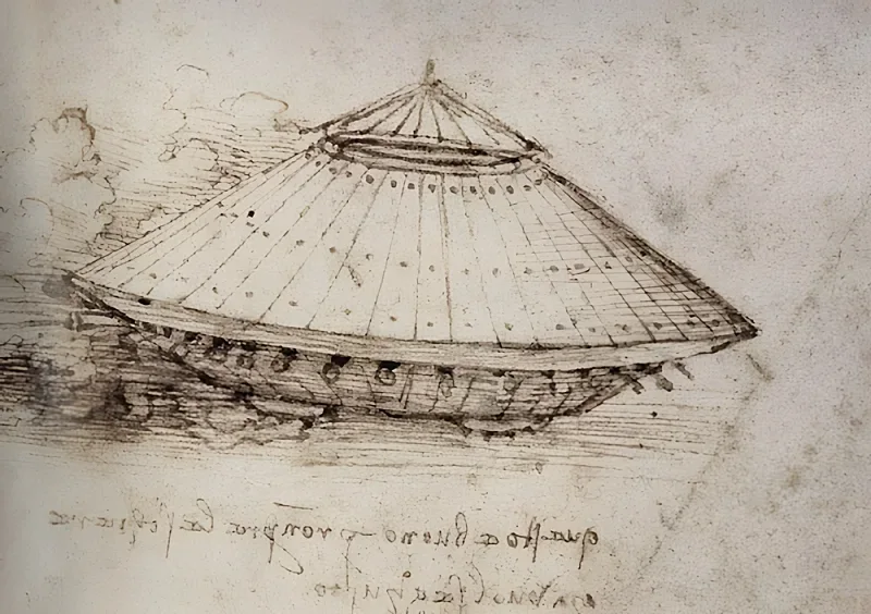 Leonardo da Vinci | Konceptet for en pansret bil - 1488 | Indrammet kunsttryk | Renæssance | formida