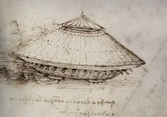 Leonardo da Vinci | Konceptet for en pansret bil - 1488 | Indrammet kunsttryk | Renæssance | formida
