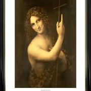 Leonardo da Vinci | Johannes Døberen - 1516 | Gallery Edition | Indrammet kunsttryk | Renæssance