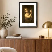 Leonardo da Vinci | Johannes Døberen - 1516 | Gallery Edition | Indrammet kunsttryk | Renæssance