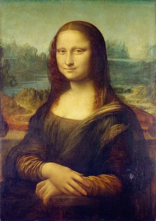 Leonardo da Vinci | Mona Lisa - 1503 | Indrammet kunsttryk | Renæssance | formida