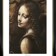 Leonardo da Vinci | Madonna i Klippegrotten - 1508 | Gallery Edition | Indrammet kunsttryk | Renæssance