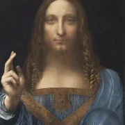 Leonardo da Vinci | Retter der Welt - 1500 | Giclée Kunstdruck gerahmt