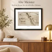 Leonardo da Vinci | Riesige Schleuder - 1499 | Gallery Edition | Gerahmter Kunstdruck | Renaissance