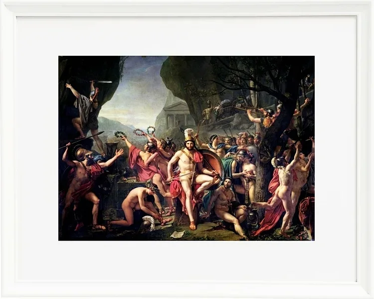 Leonidas bei den Thermopylen – 1814