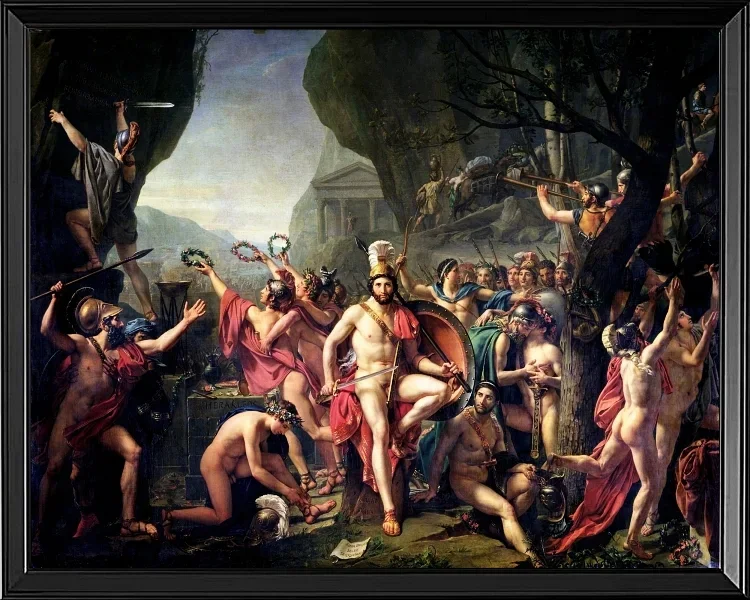 Leonidas bei den Thermopylen – 1814