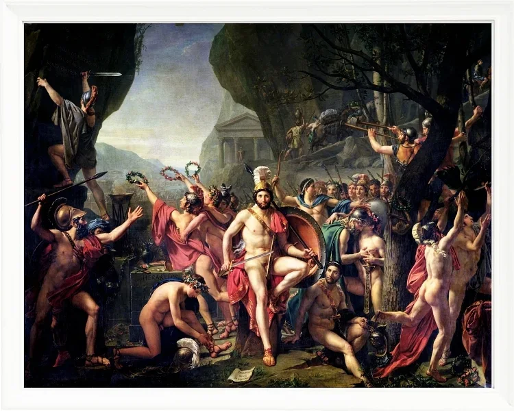 Leonidas bei den Thermopylen – 1814