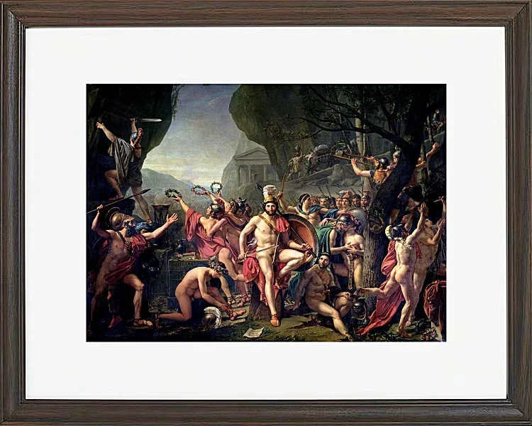 Leonidas bei den Thermopylen – 1814