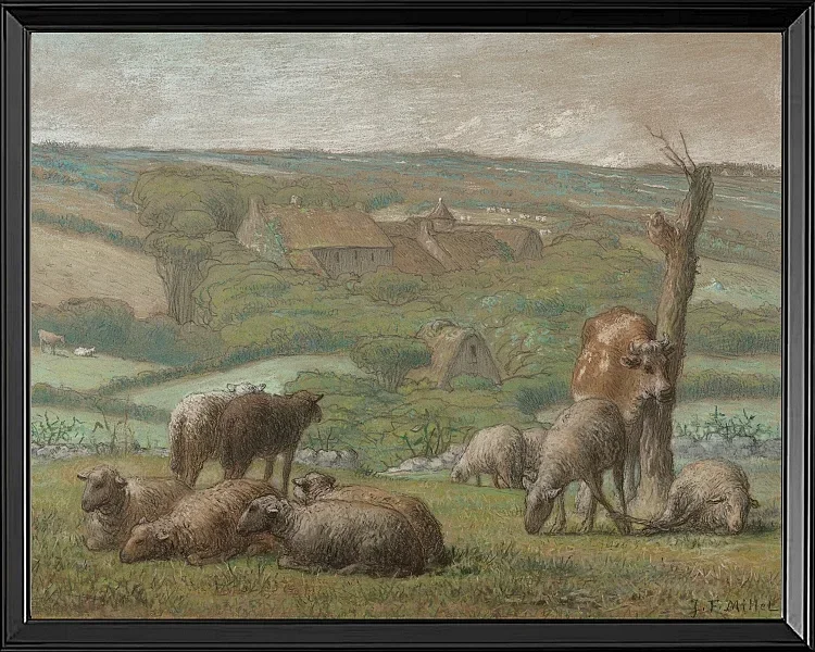 Ländliche Landschaft - 1840