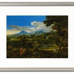 Landschaft mit Hirten - 1868