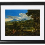 Landschaft mit Hirten - 1868