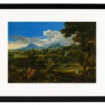 Landschaft mit Hirten - 1868