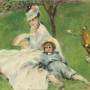Madame Monet und ihr Sohn - 1874